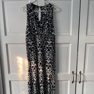 INC maxi dress. L. Beautiful accent under breast.